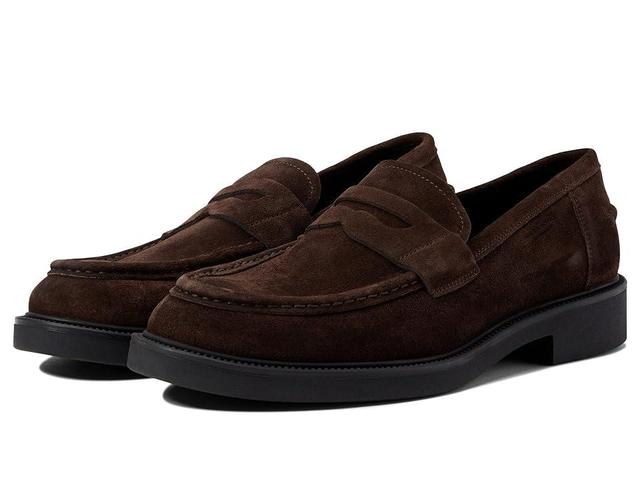 Vagabond Shoemakers Alex Suede Penny Loafer (Java Suede) Men's Shoes Product Image