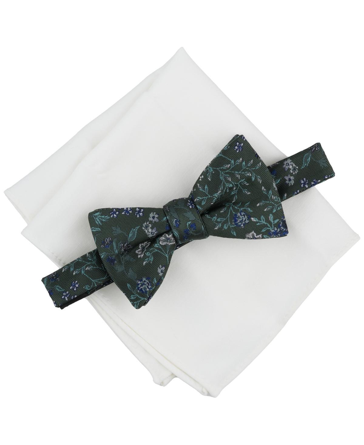 Bar Iii Mens Glendale Floral Bowtie & Pocket Square Set, Created for Macys Product Image