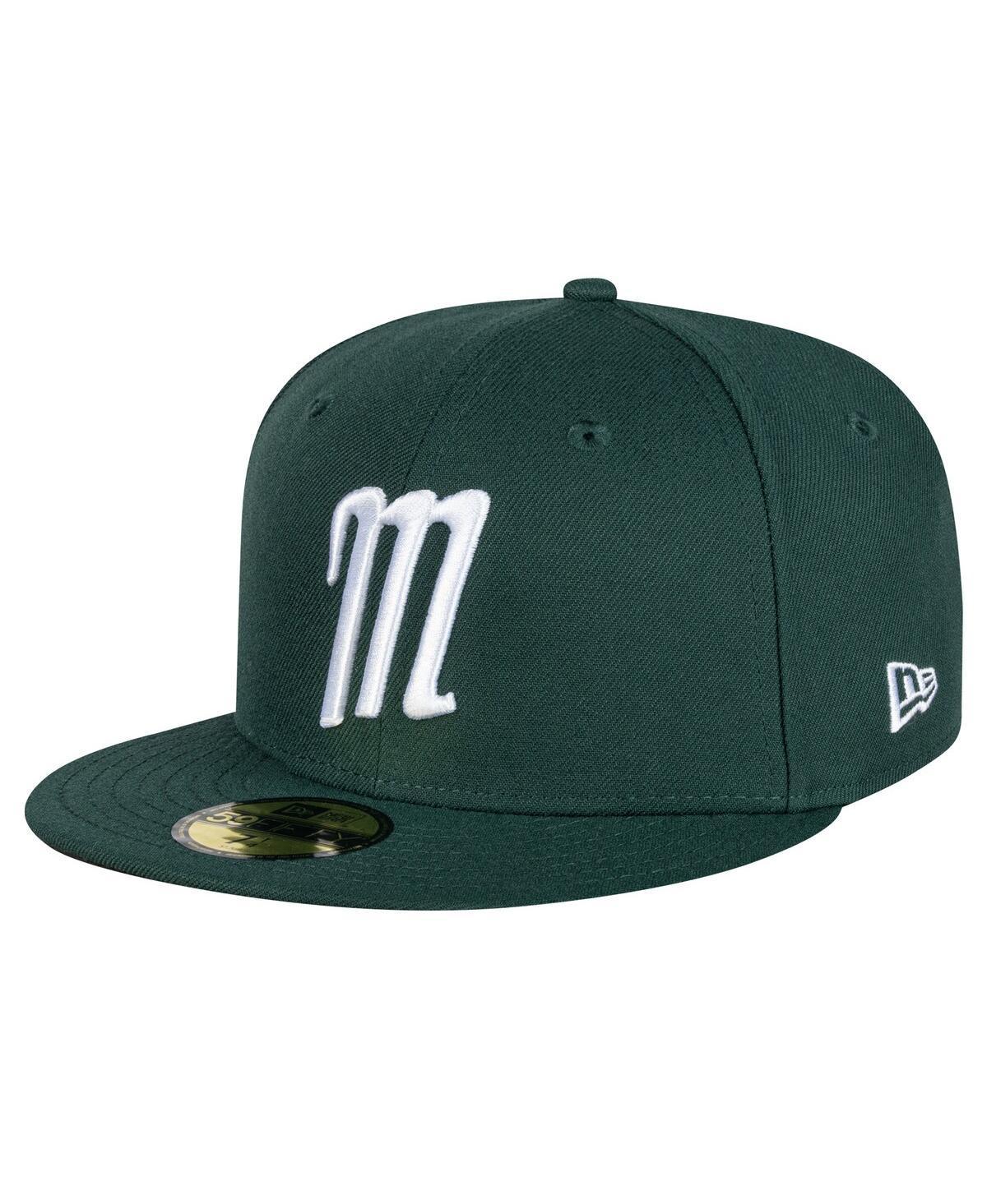 New Era Mens Green Monterrey Sultans Mexico League on Field 59FIFTY Fitted Hat Product Image