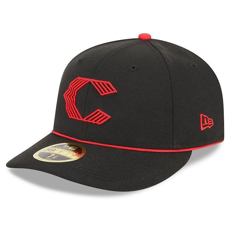 Mens New Era  Black Cincinnati Reds 2023 City Connect Low Profile 59FIFTY Fitted Hat Product Image