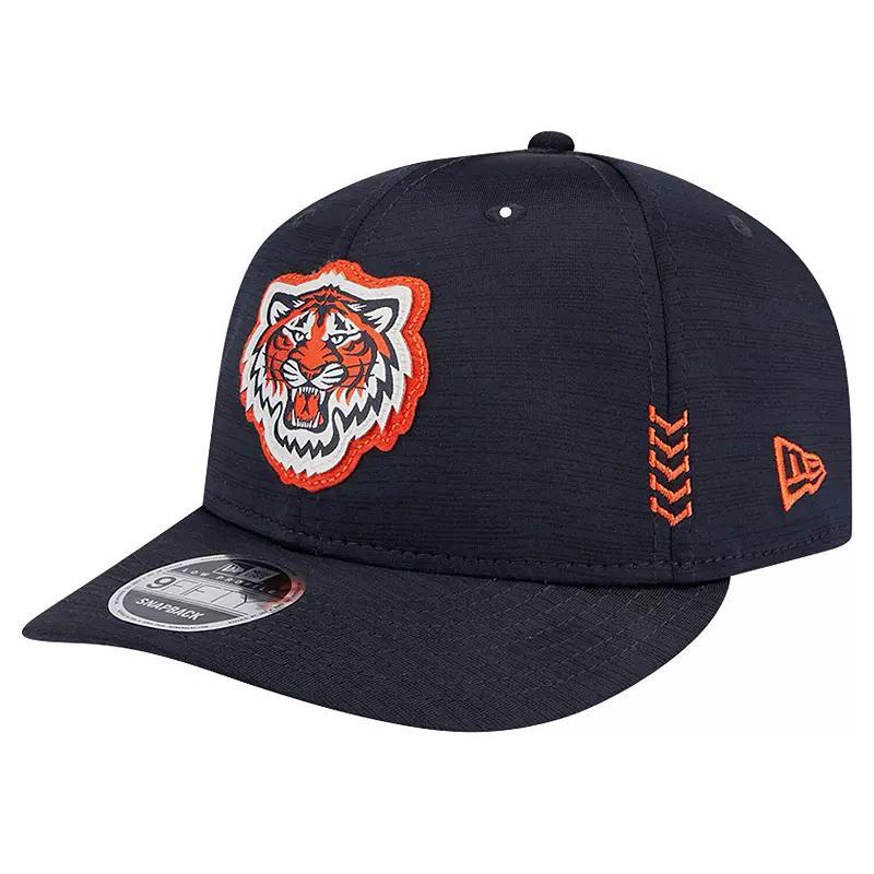 Mens New Era Detroit Tigers 2024 Clubhouse Low Profile 9FIFTY Snapback Hat, Blue Product Image