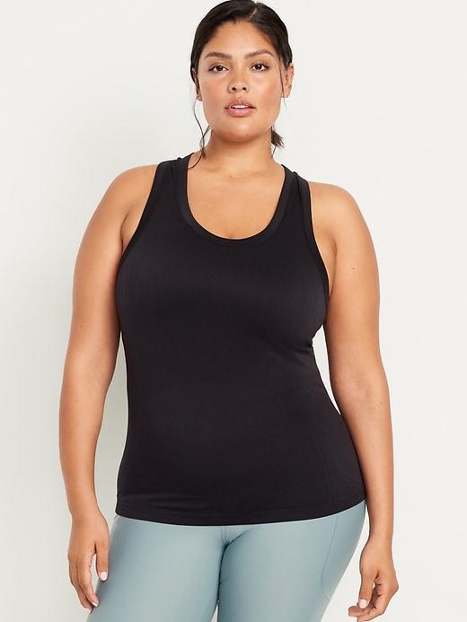 Fitted Seamless Tank Top Product Image