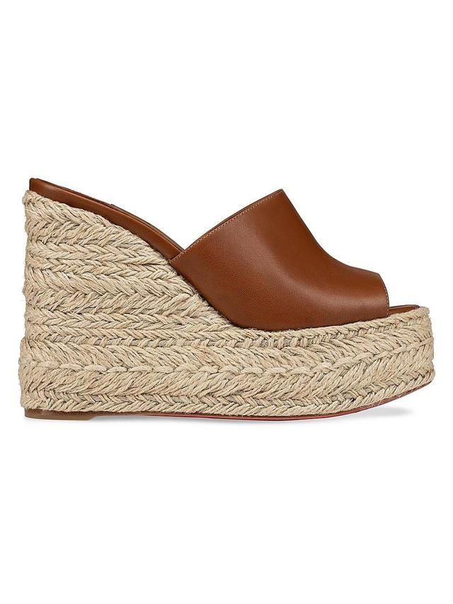 Christian Louboutin Ariella Platform Wedge Espadrille Slide Product Image