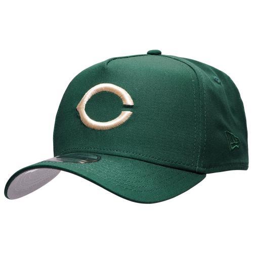 New Era Mens Reds A Frame 75 World Series Cap - Dark Green/Grey/White Product Image