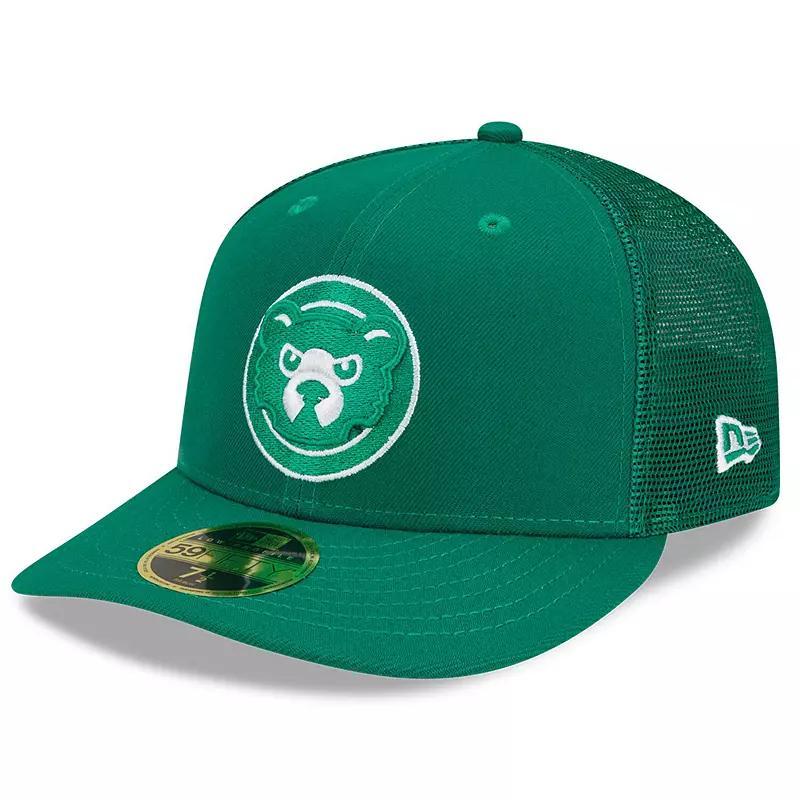 Men's New Era Green Chicago Cubs 2022 St. Patrick's Day Low Profile 59FIFTY Fitted Hat Product Image