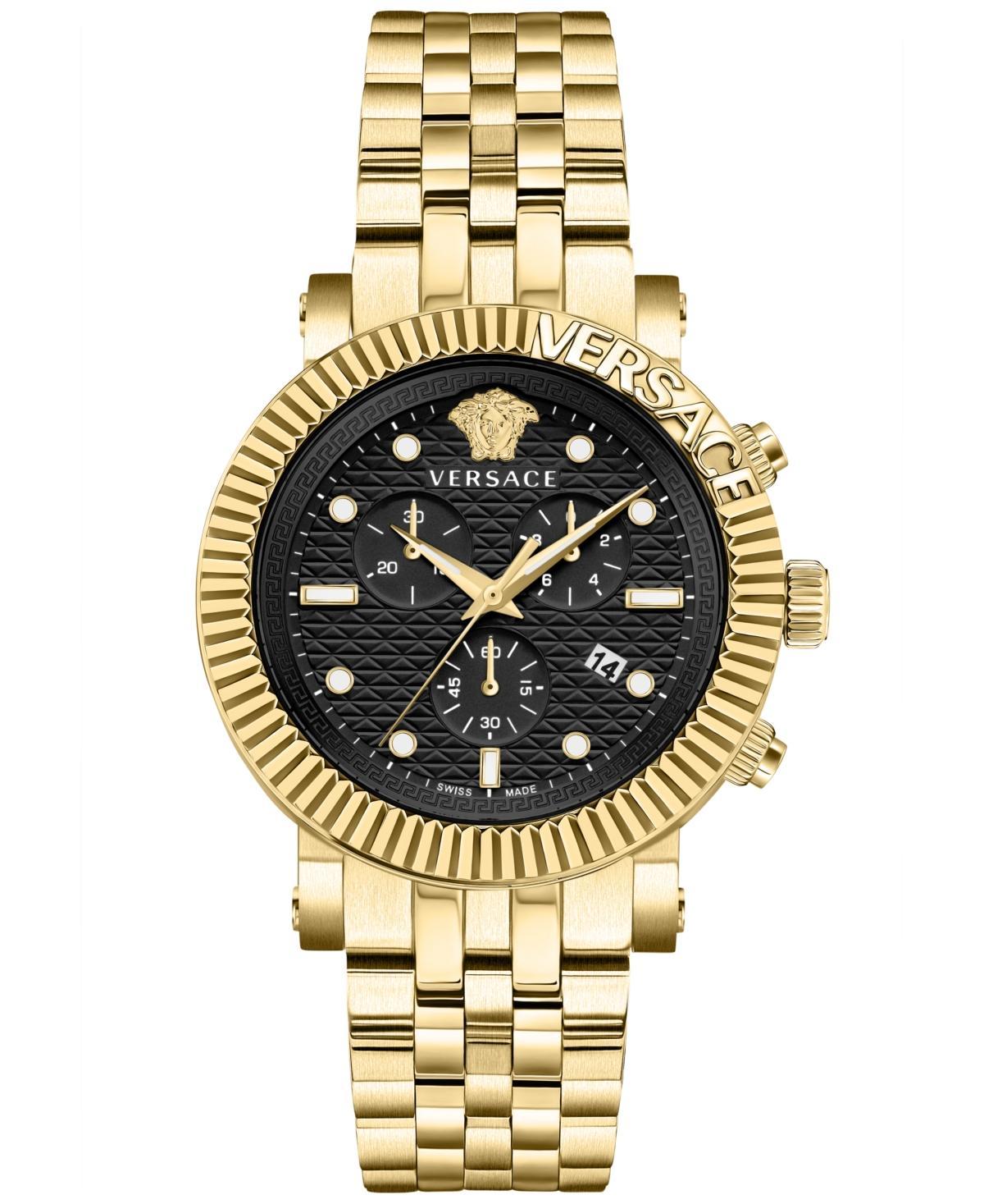 Mens V-Chrono Classic Goldtone Stainless Steel Watch Product Image