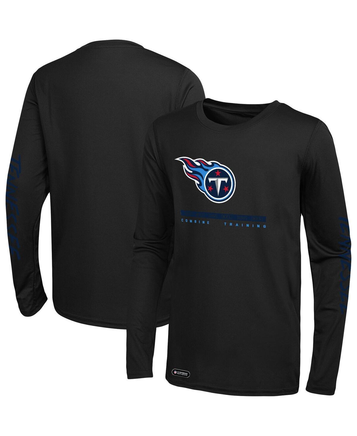 Mens Tennessee Titans Agility Long Sleeve T-Shirt Product Image