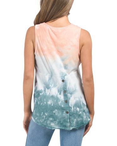 Linen Blend Lanola Tank Top for Women Product Image