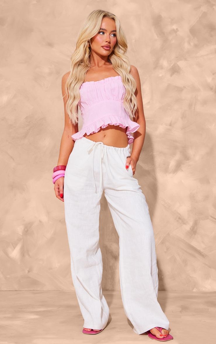 Pink Ruffle Cami Top Product Image