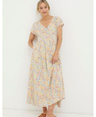 Women's Rae Linen Blend Midi Dress Product Image