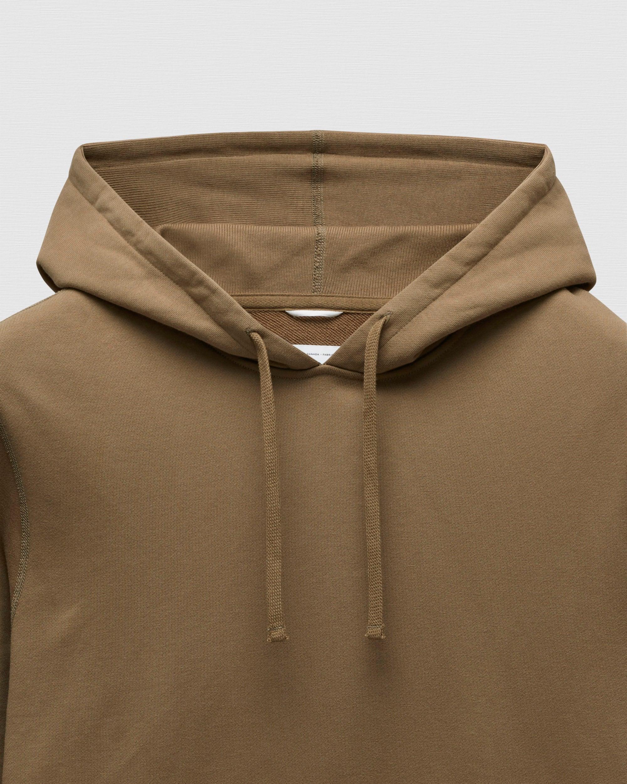 Midweight Terry Slim Hoodie Male Product Image