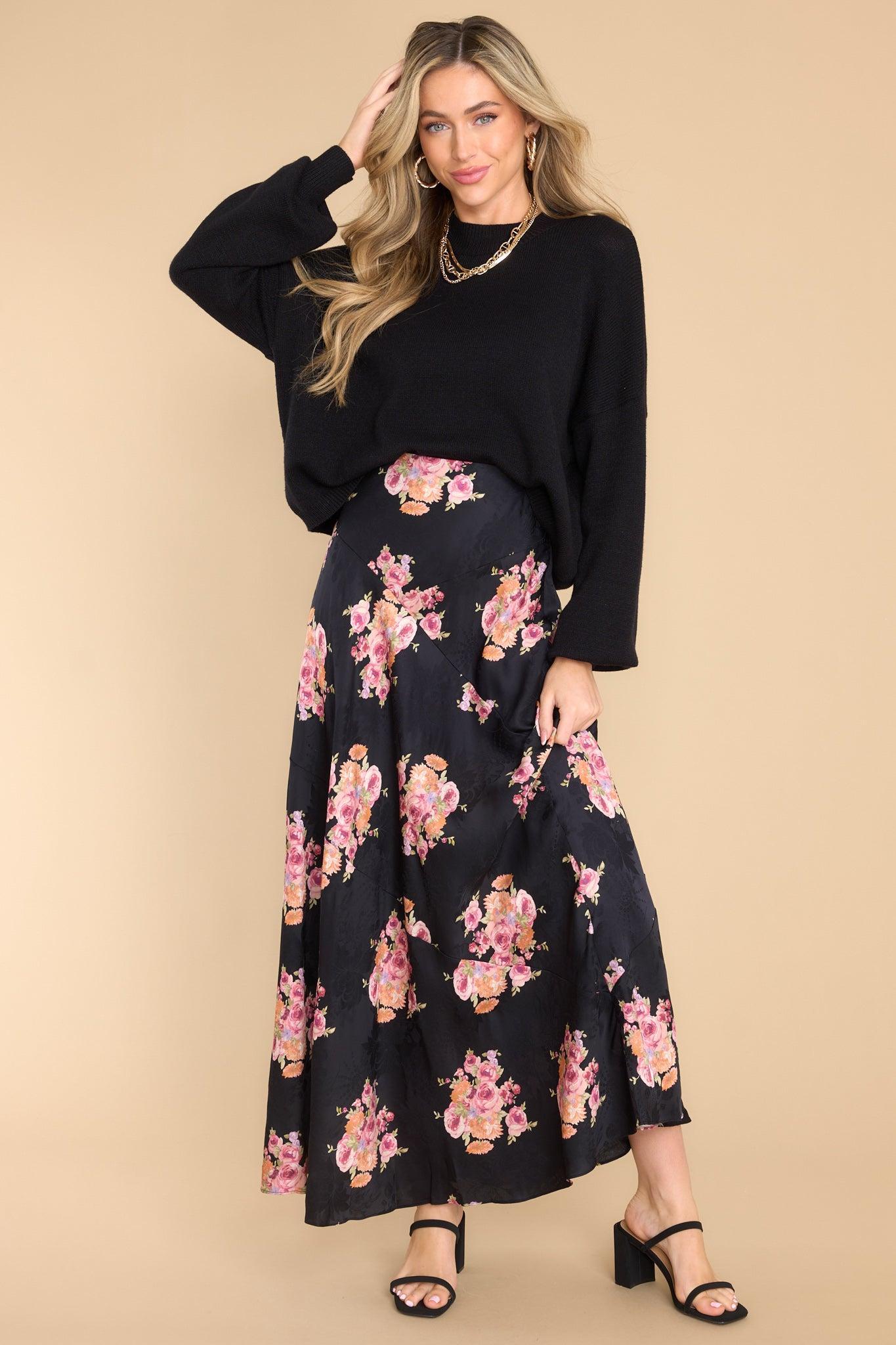 Booker Black Pearl Maxi Skirt Product Image