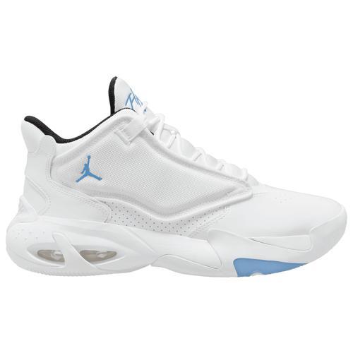 Jordan Mens Max Aura 4 - Shoes White/Carolina/Black Product Image