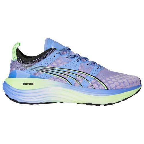 PUMA Womens Foreverrun Nitro - Shoes Purple/Green Product Image