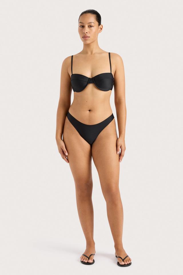 Farrah Bikini Top Black Product Image