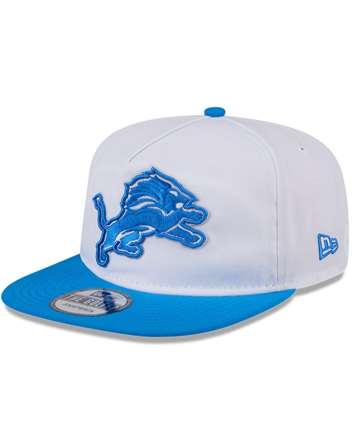 New Era Mens White Detroit Lions 2024 Nfl Training Camp Golfer Snapback Hat - White Product Image