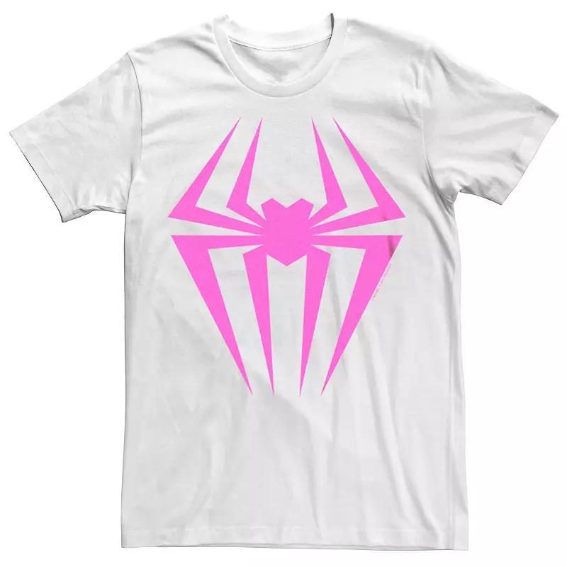 Big & Tall Spider-Verse Spider-Gwen Emblem Graphic Tee, Mens Product Image