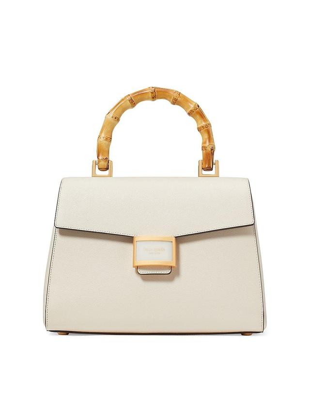 Womens Katy Leather Top-Handle Bag Product Image