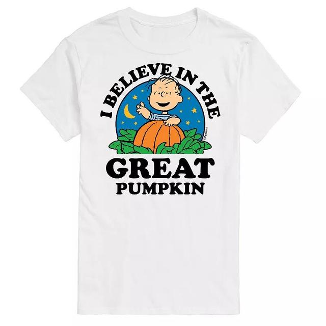 Big & Tall Peanuts Great Pumpkin Tee, Mens Product Image