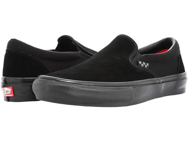 Vans Skate Slip-On Black) Men's Shoes Product Image