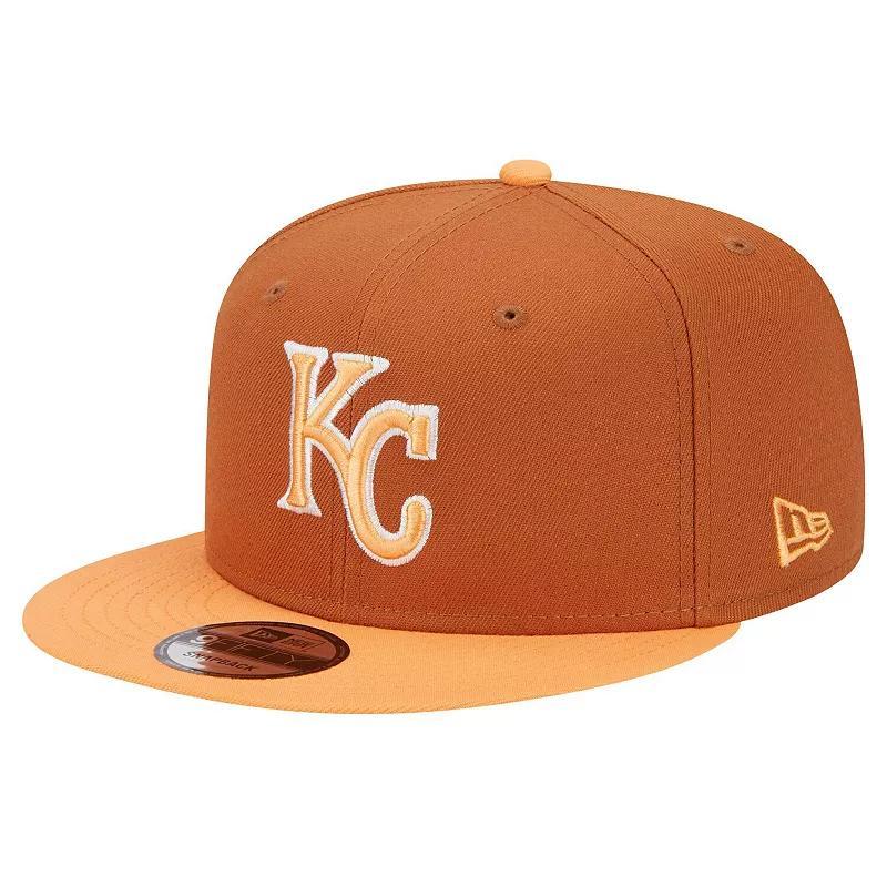 Mens New Era Kansas City Royals Spring Color Two-Tone 9FIFTY Snapback Hat Product Image