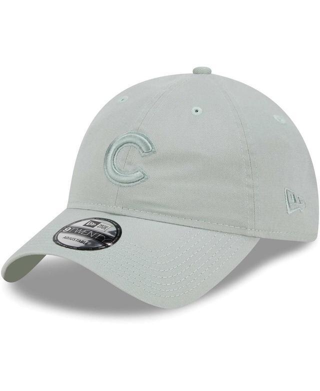 Mens New Era Green Chicago Cubs Color Pack 9TWENTY Adjustable Hat Product Image