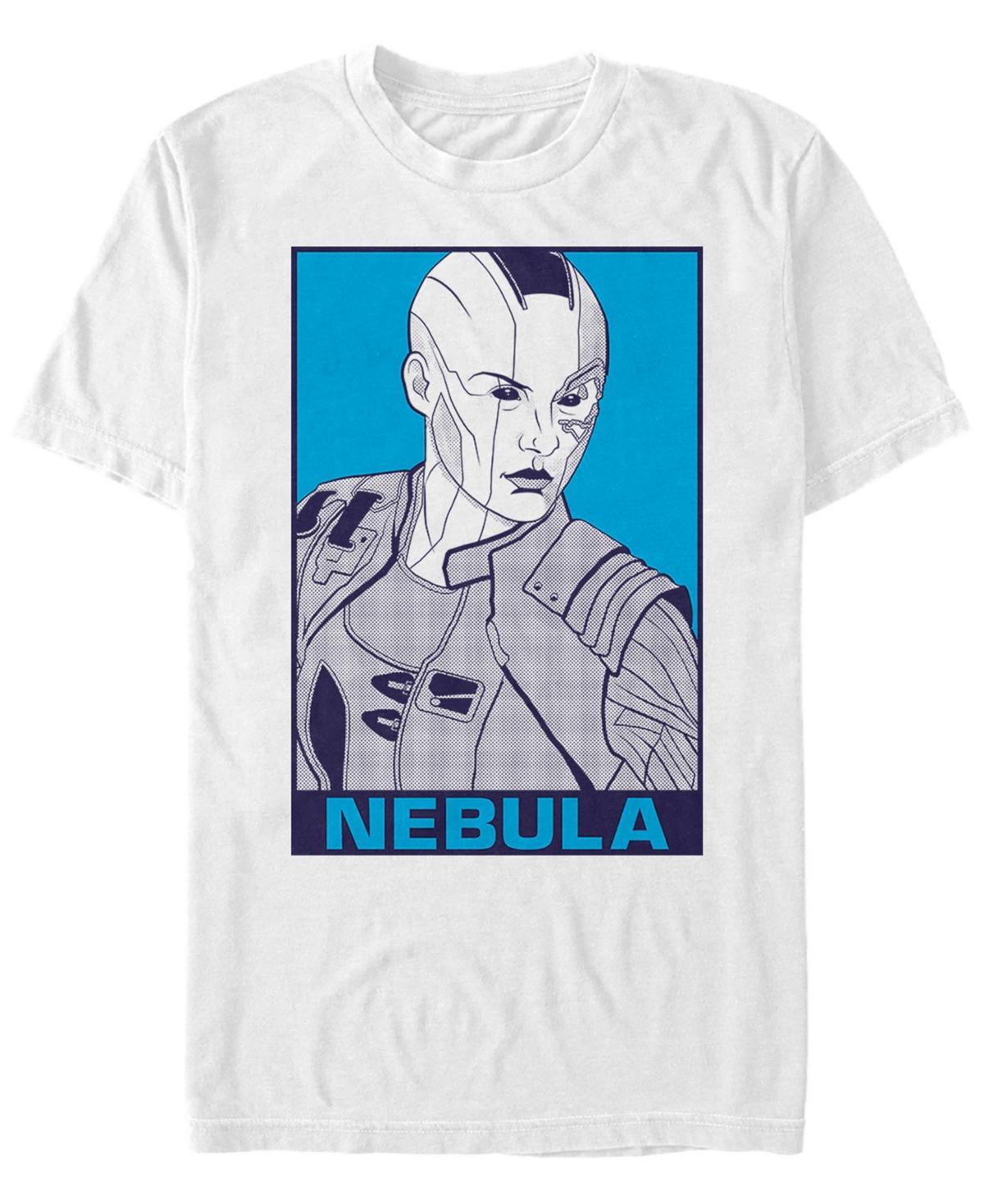 Marvel Mens Avengers Endgame Nebula Pop Art Poster, Short Sleeve T-shirt Product Image