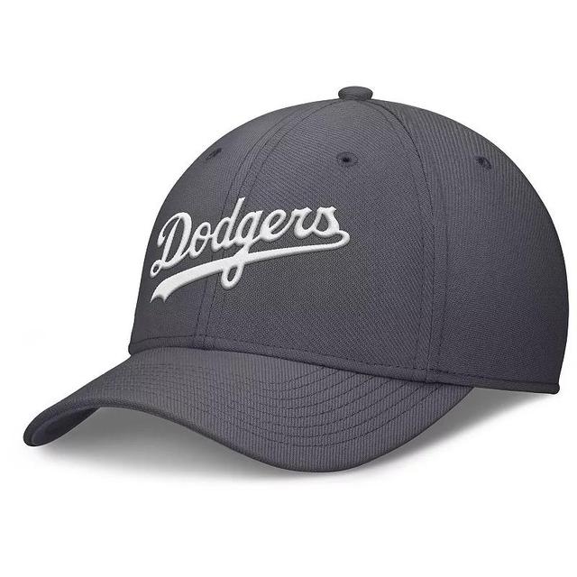 Los Angeles Dodgers Swoosh Nike Mens Dri-FIT MLB Hat Product Image