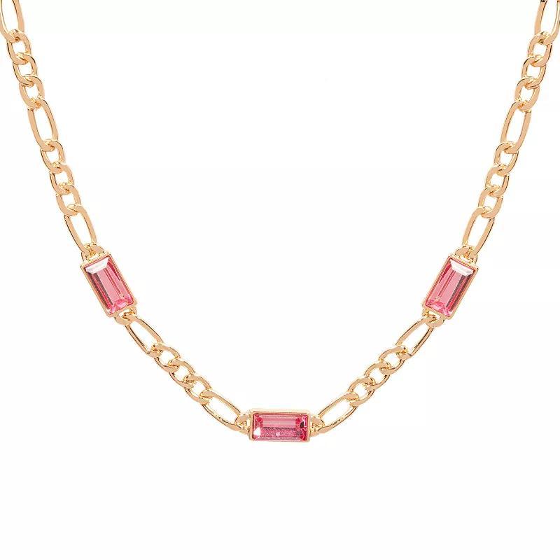 LC Lauren Conrad Gold Tone Chain Link Necklace, Womens, Multi Product Image