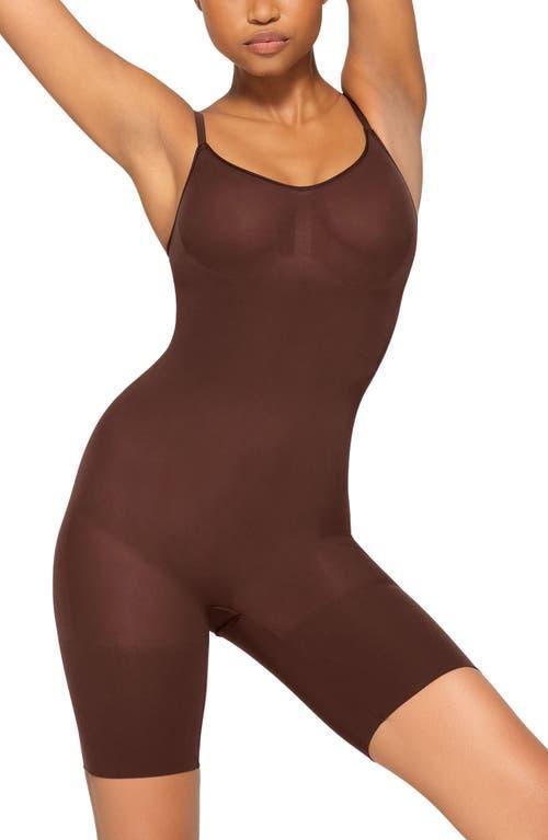 SKIMS Everyday Sculpt Mid Thigh Bodysuit Product Image