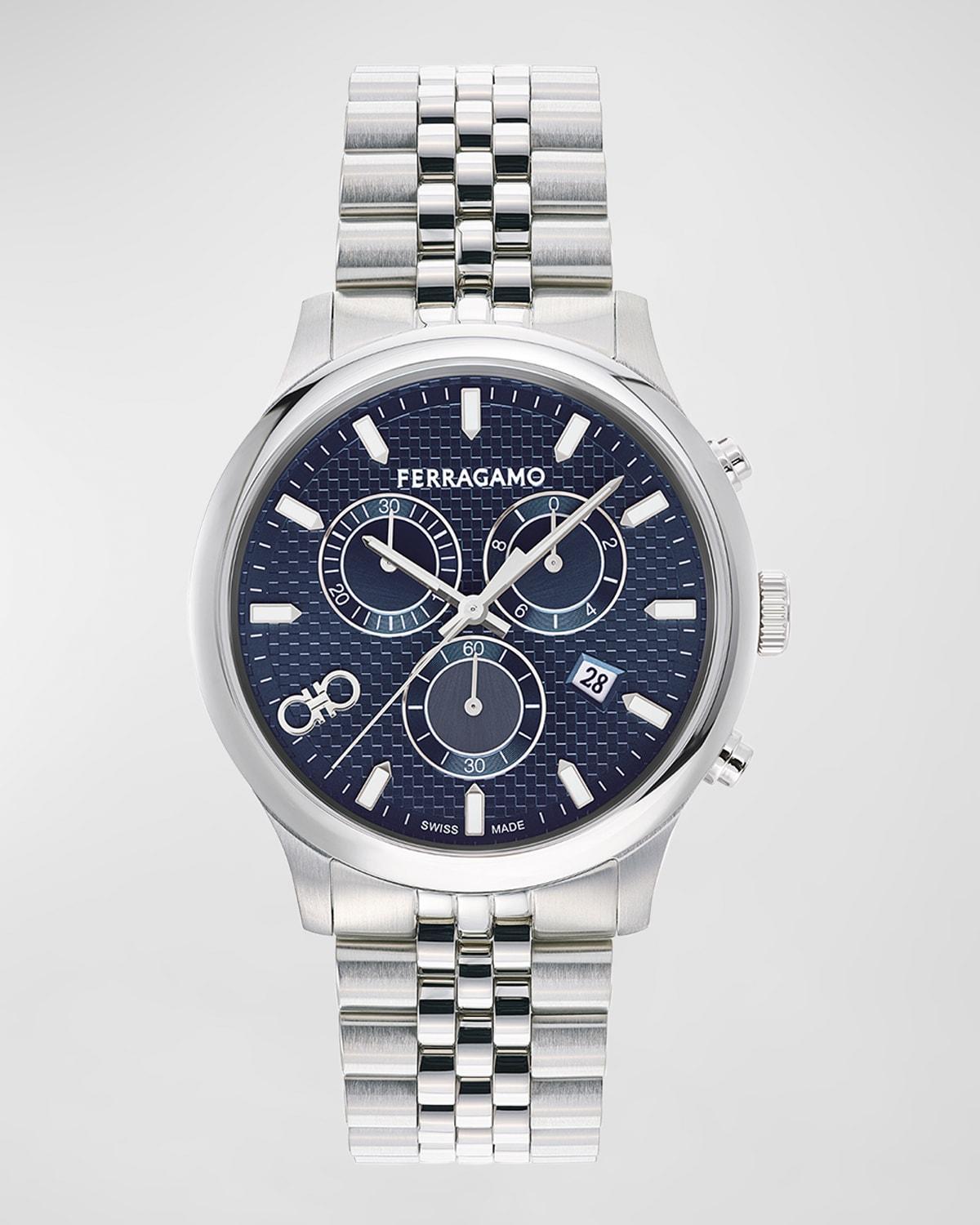 Mens Duo Chrono Bracelet Watch, 42mm Product Image