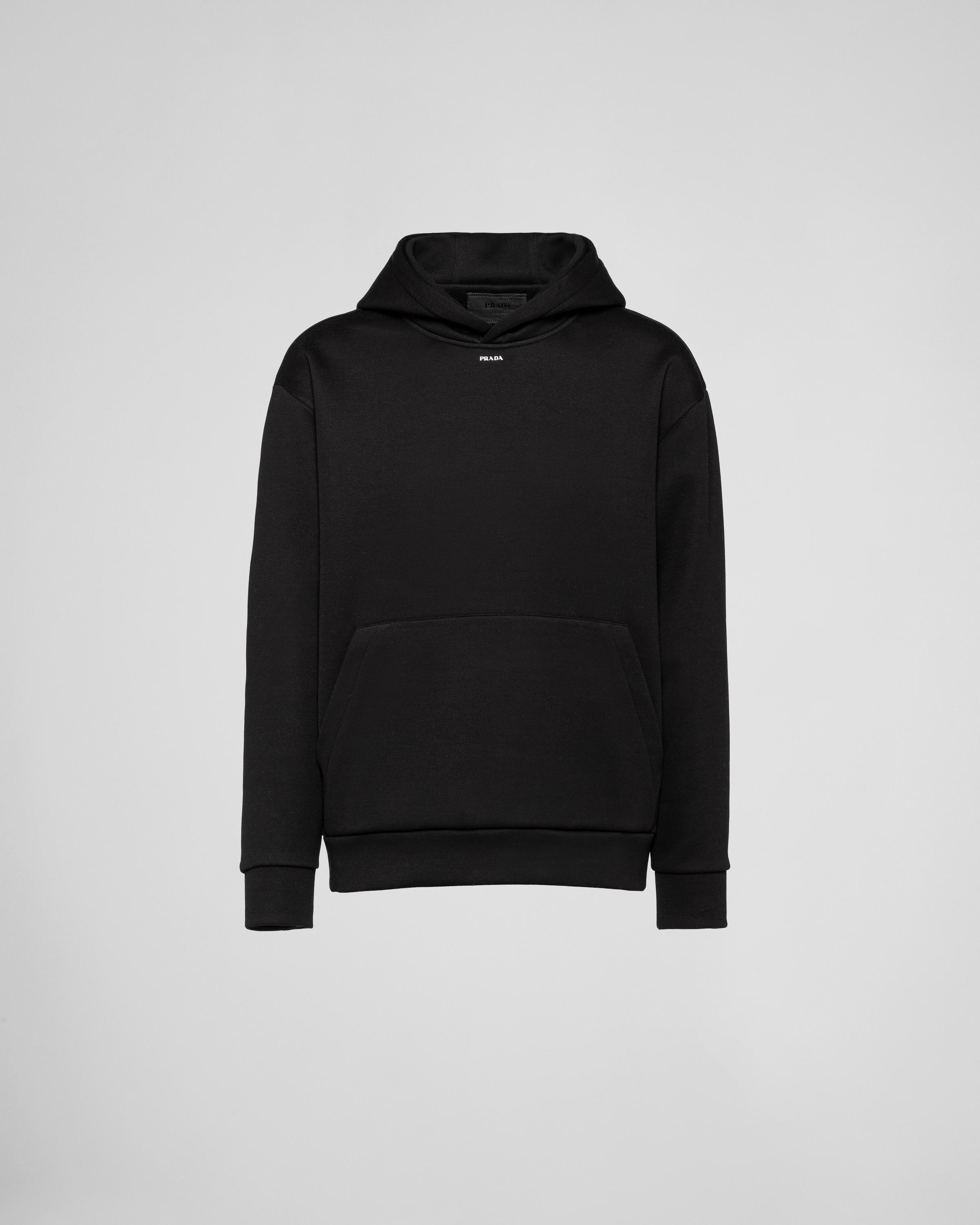 Technical cotton hoodie Product Image