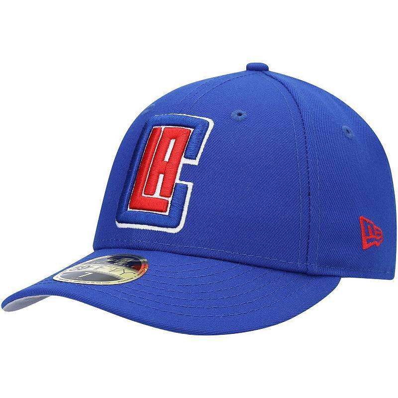 Mens New Era Royal LA Clippers Team Low Profile 59FIFTY Fitted Hat Product Image