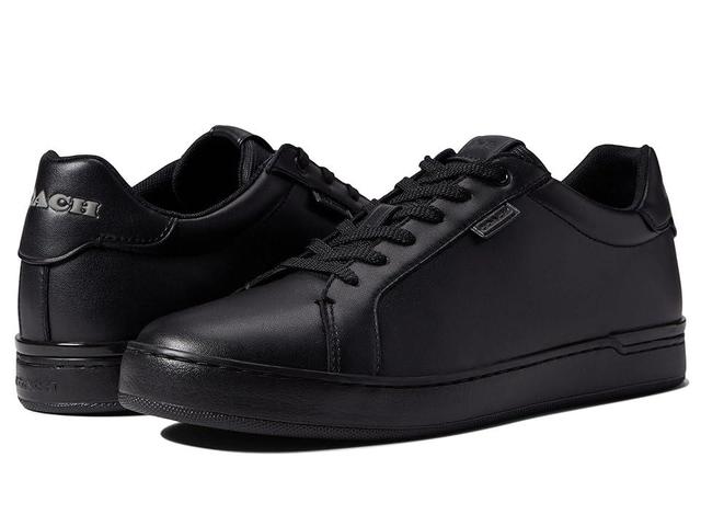 COACH Lowline Leather Low Top Men's Shoes Product Image