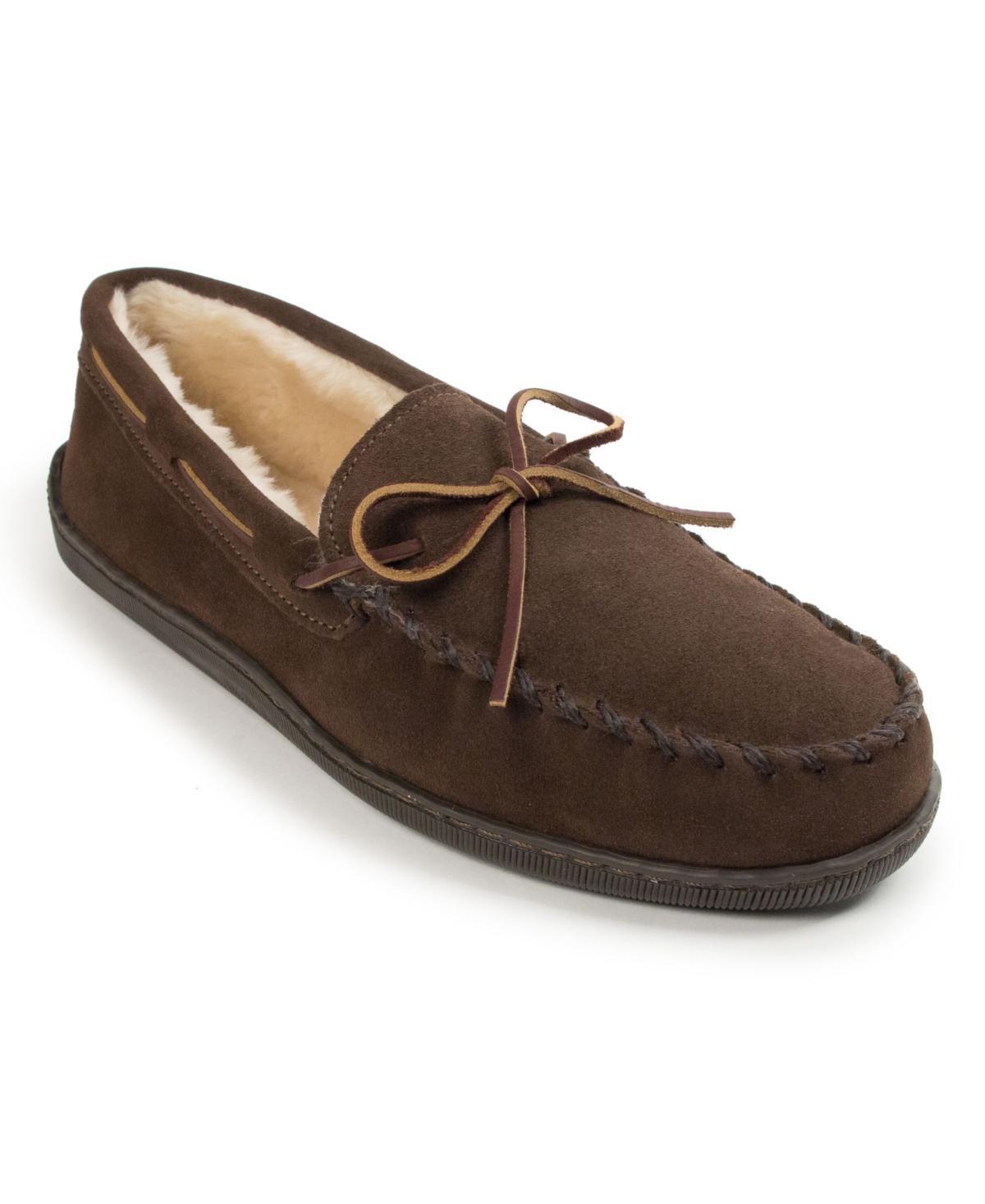 Mens Minnetonka Pile Lined Hardsole Slipper Product Image