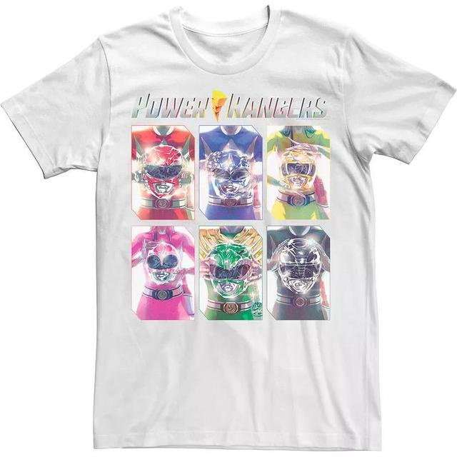 Mens Power Rangers Helmet Hold PaneTee Product Image