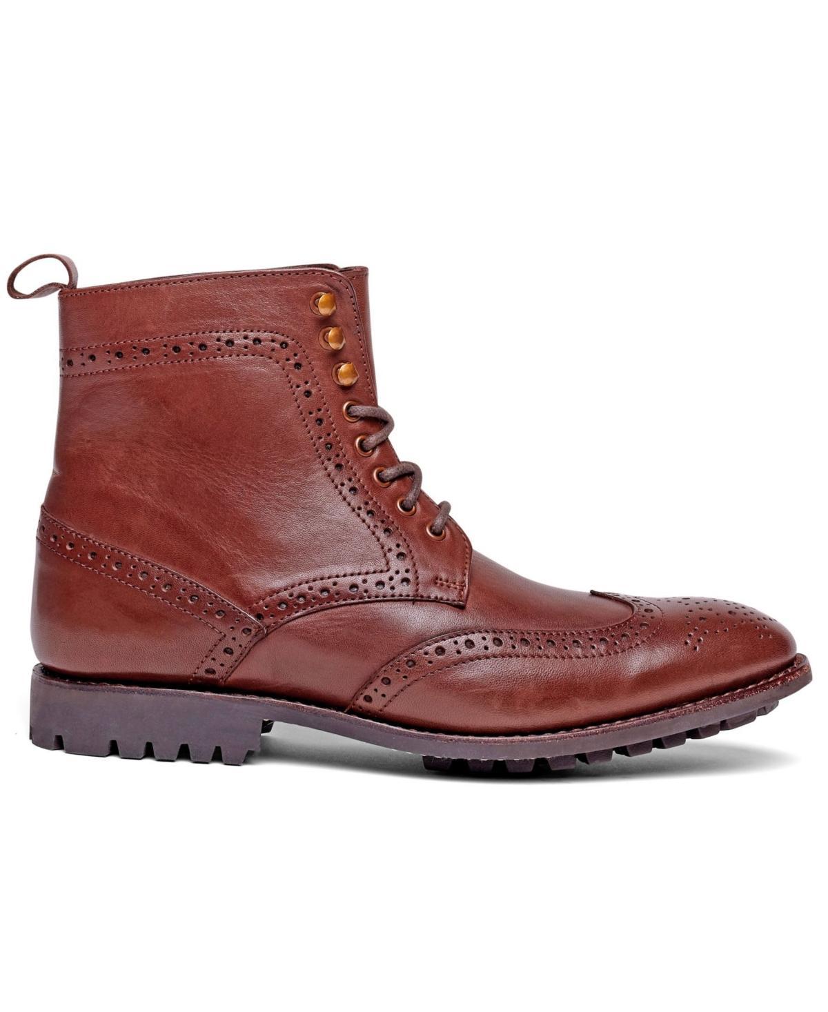 Anthony Veer Mens Grant Wingtip Leather Dress Boot Product Image