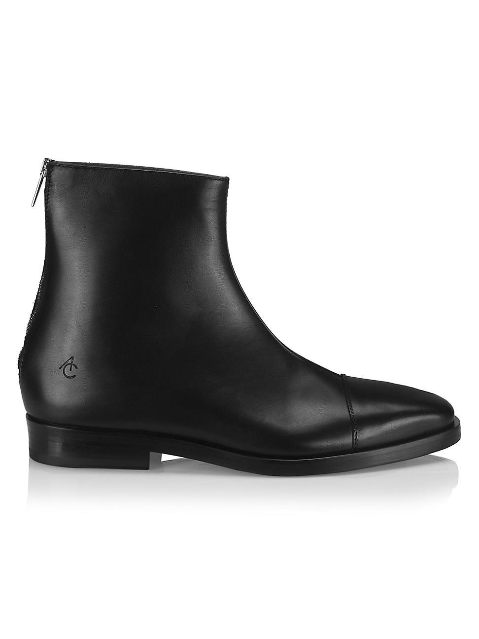 Mens Cufar Leather Ankle Boots Product Image