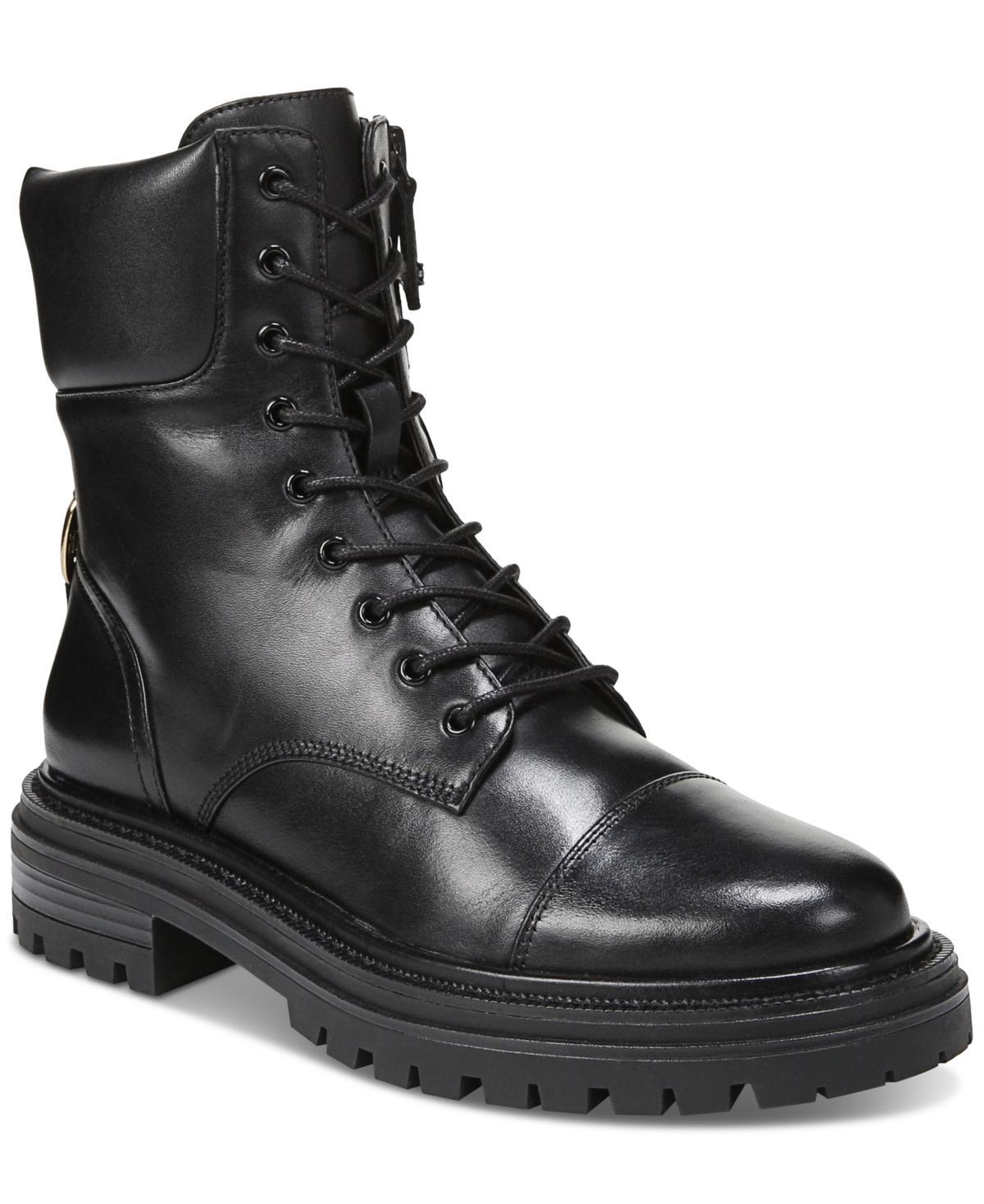 Sam Edelman Aleia Combat Boot in Black. Size 10, 9.5. Product Image