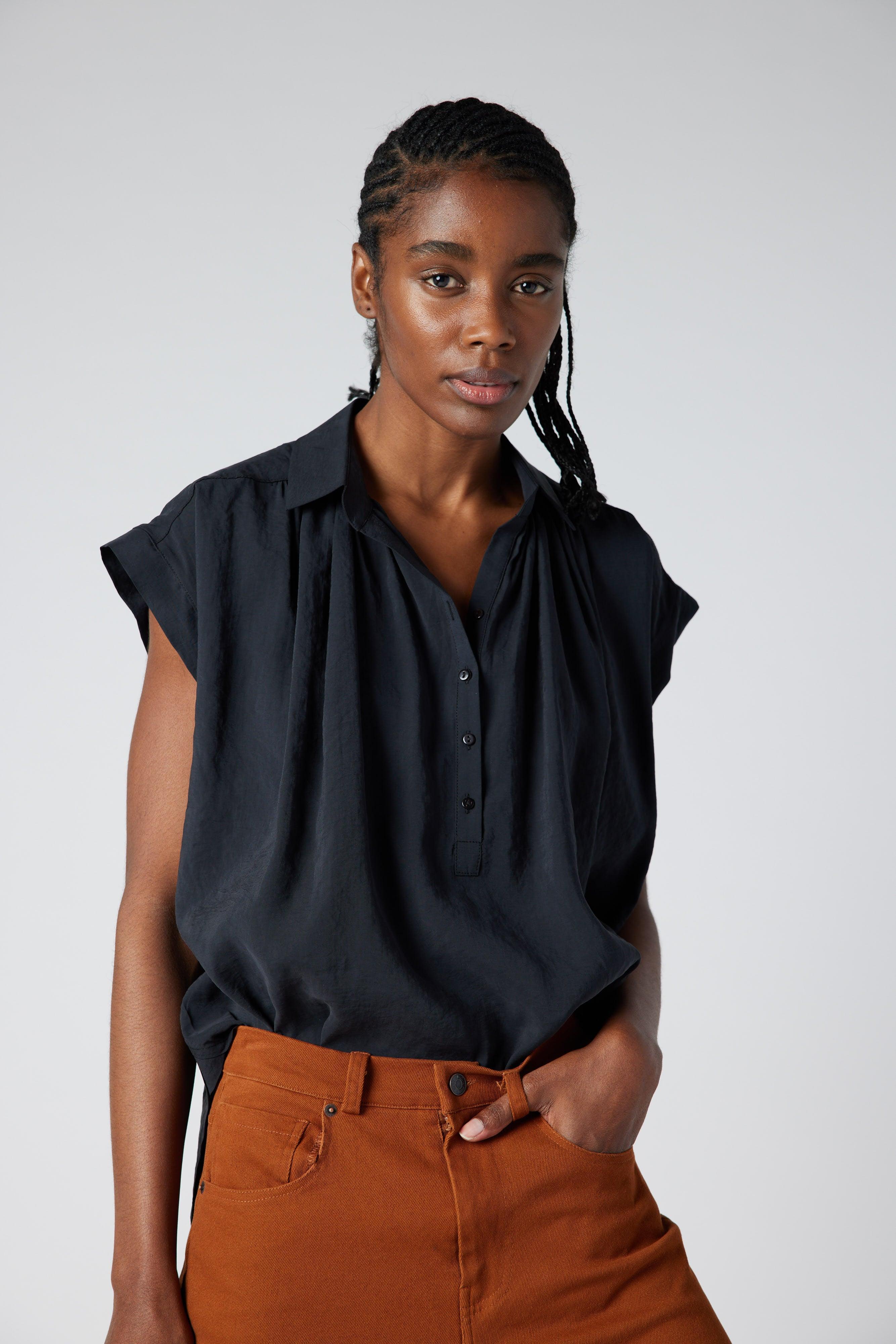 The Nonchalant Oversized Voile Blouse Product Image