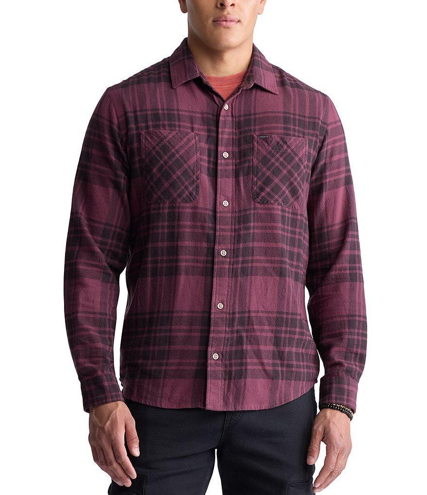 Buffalo David Bitton Sinato Traditional Plaid Flannel Shirt Product Image