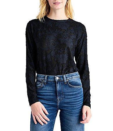 Womens Cecelia Floral Long-Sleeve T-Shirt product image