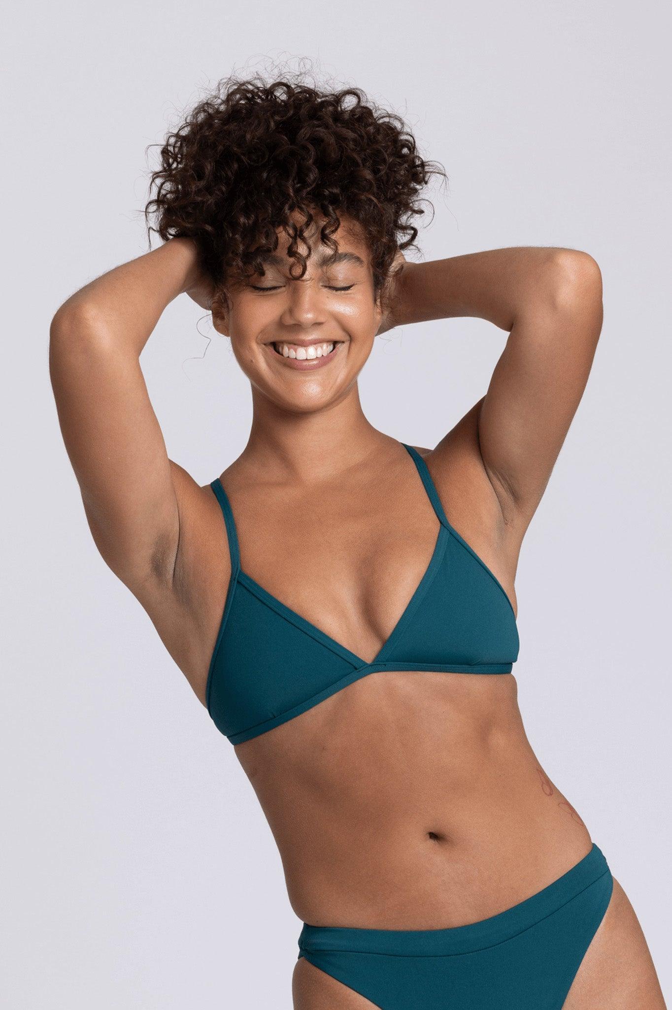 Ohara Bikini Top - Peacock Product Image