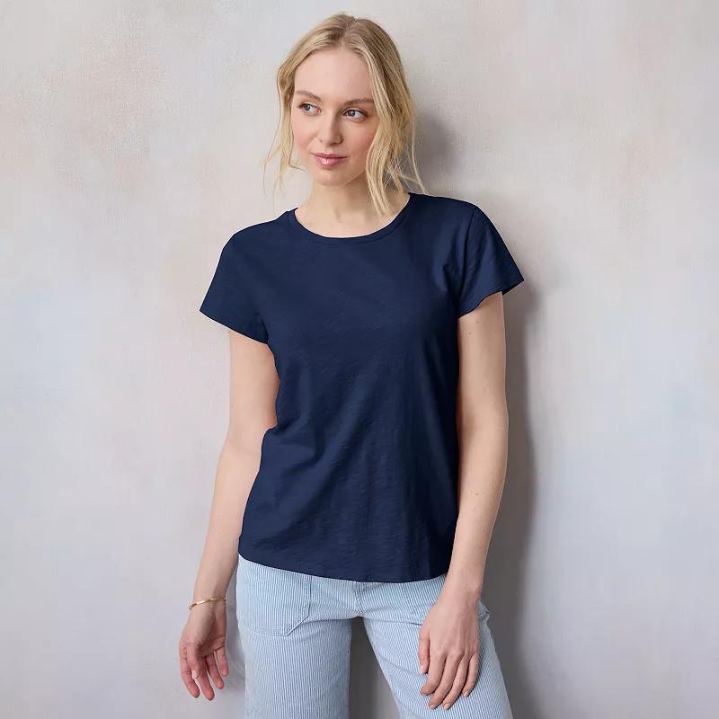 Womens LC Lauren Conrad Short Sleeve Tee Product Image