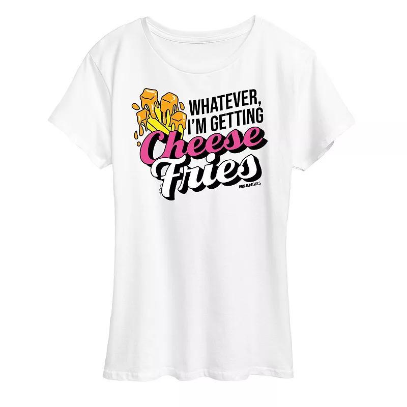 Womens Mean Girls Cheese Fries Graphic Tee Product Image