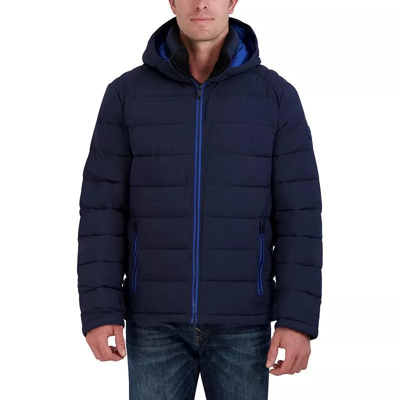 Mens Halitech Quilted Jacket Grey Product Image