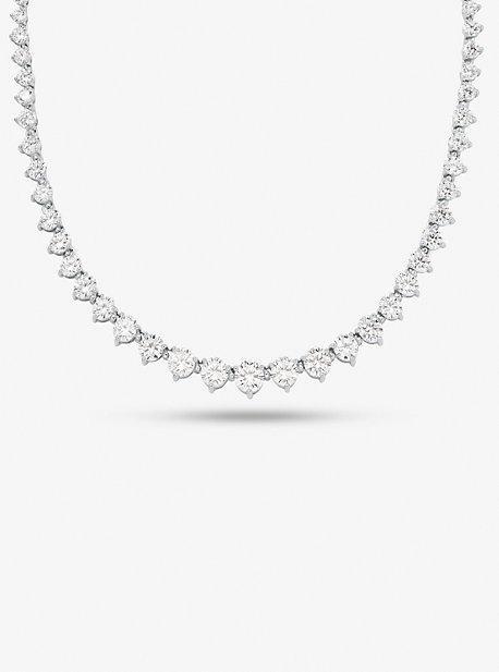 Sterling Crystal Necklace Product Image