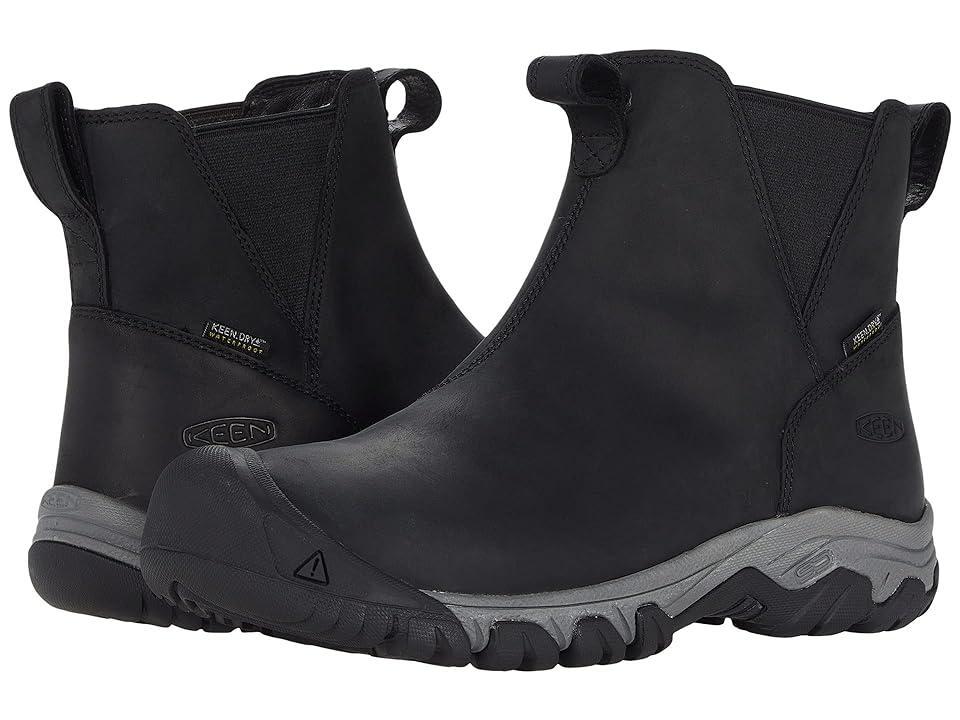 KEEN Greta Chelsea WP Steel Grey) Women's Shoes Product Image