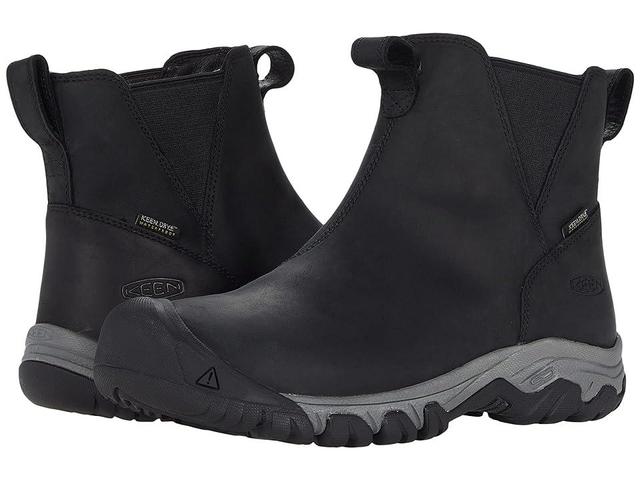 KEEN Greta Chelsea WP Steel Grey) Women's Shoes Product Image