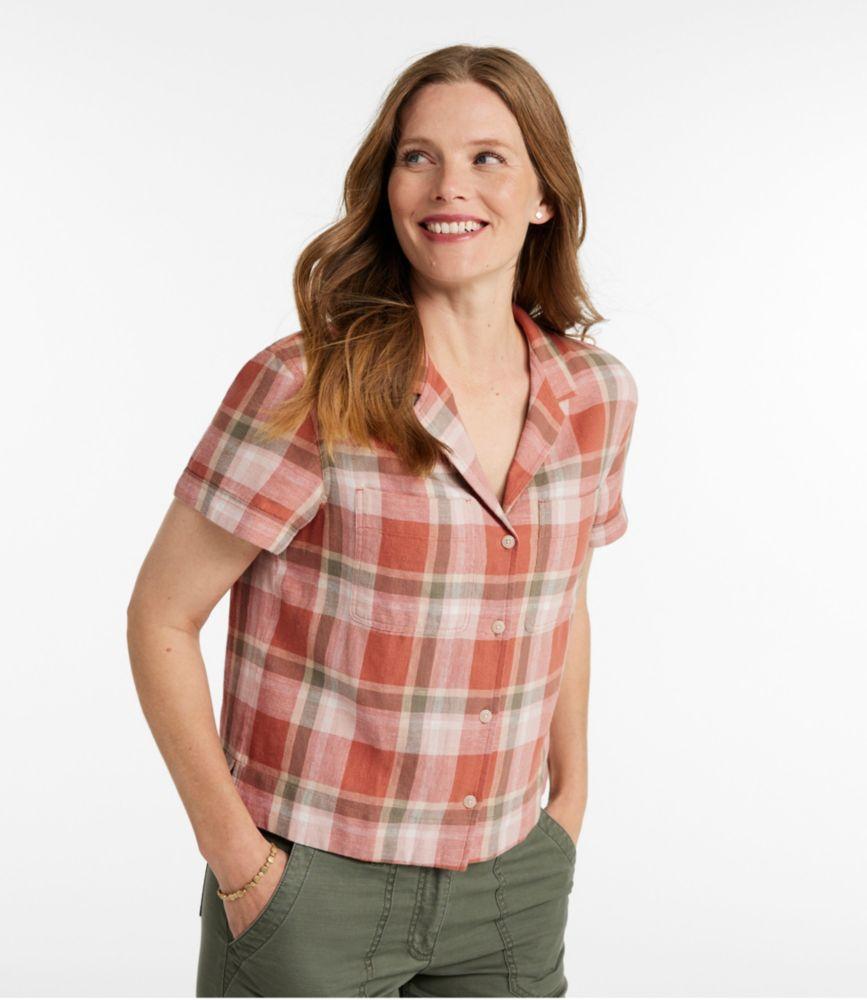 
                            
                                
                                    
                                
                            Women's Signature Hemp/Cotton Camp Shirt, Short-Sleeve
                         Product Image